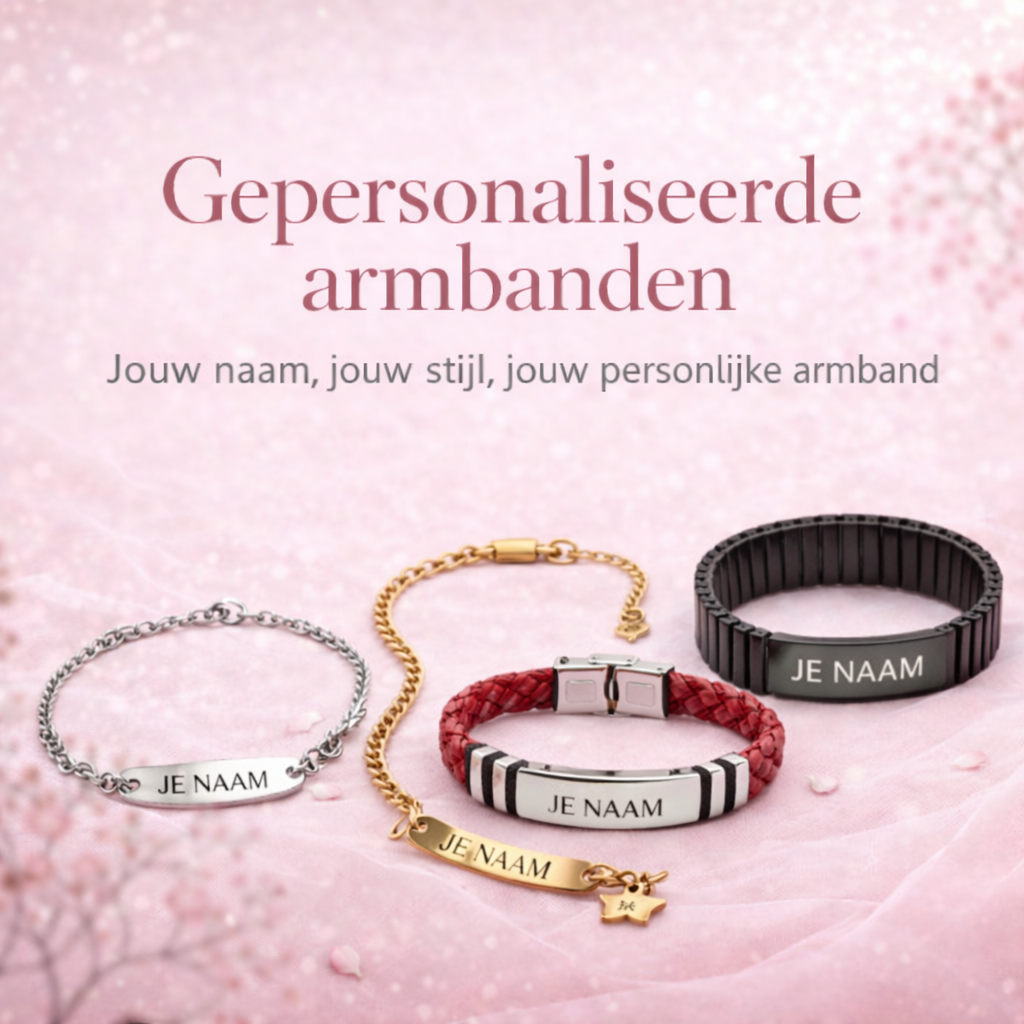 Gepersonaliseerde armbanden